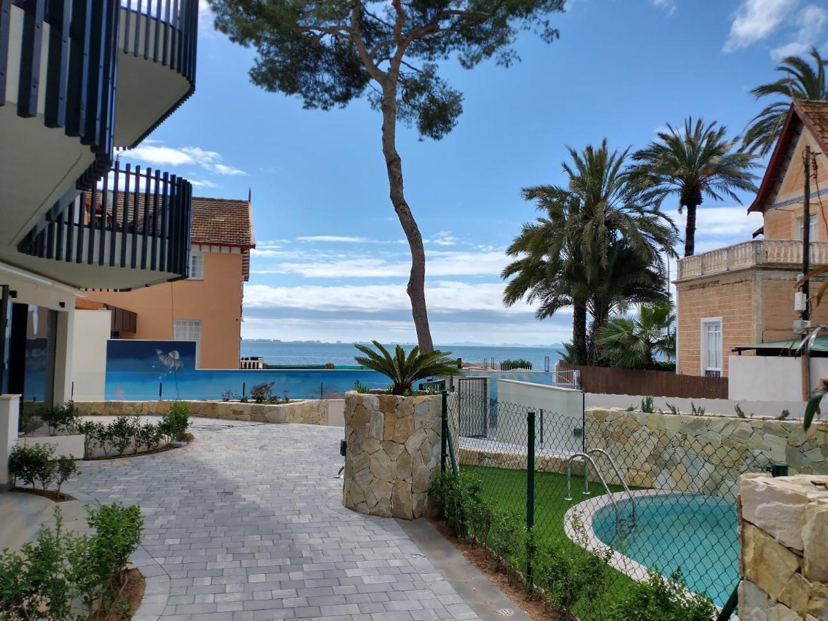 Modern Nieuwbouwappartement Aan Het Strand Van De Mar Menor In Santiago De La Ribera Lo Pagan Ngoại thất bức ảnh